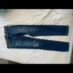 supper skinny ankle jeans